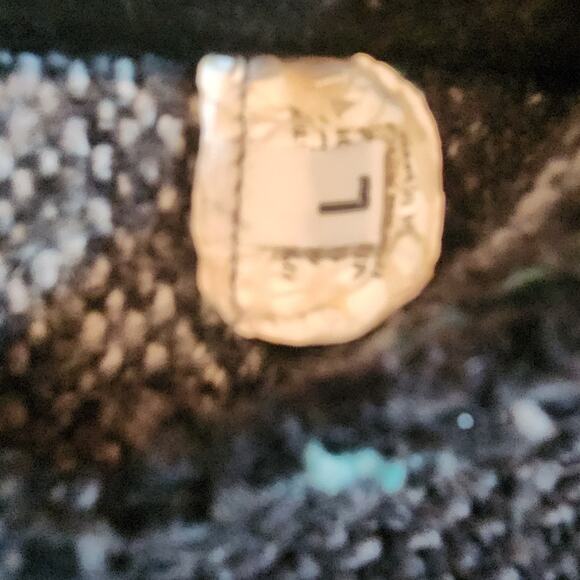 Mexican Aztec Burlap Drug Rug Hoodie Sweatshirt Women's Size Large Gray Green - Picture 7 of 7